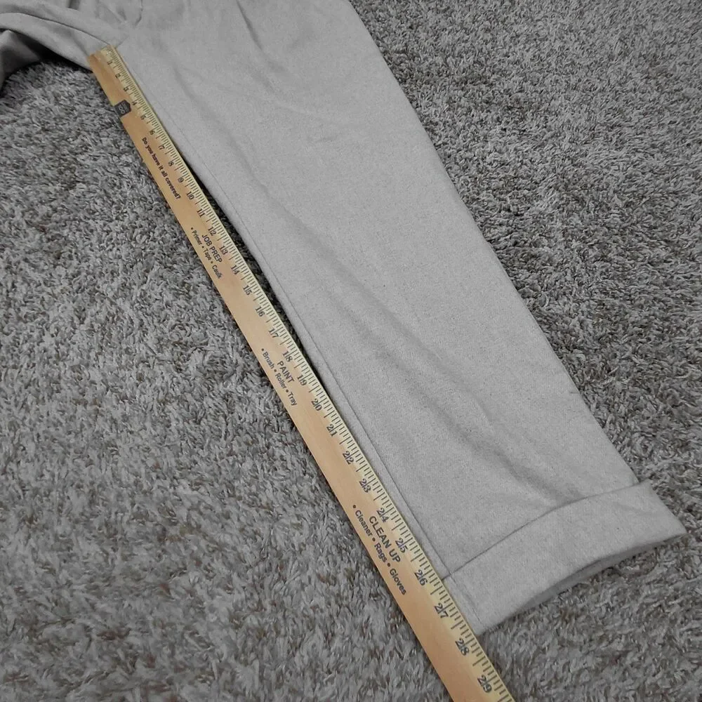 NEW Banana Republic Wool Blend Trouser Pants Mens 34x32 Fit 34x28 Beige Lined